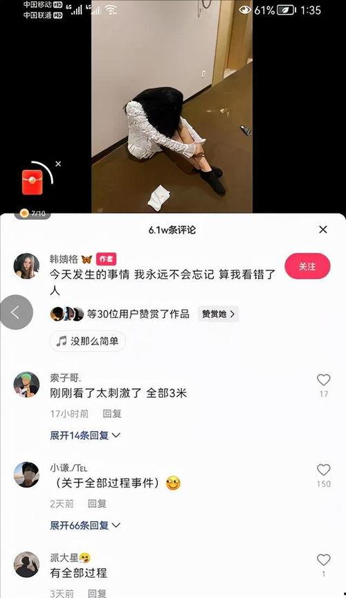 谷驰爆料韩婧格视频,真相与争议
